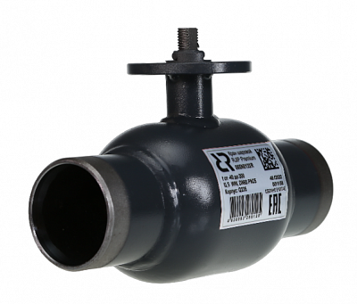 065N0162GR RJIP Premium Кран шаровой WW DN250 PN25 GF (приварной, под привод, С/П), Ридан