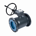 065N0276GR RJIP Premium Кран шаровой FF DN400 PN16 WG (фланцевый, с редуктором, С/П), Ридан