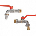 065B8201 Кран шаровый латунный спускной Danfoss BVR-C Ду=20