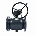 065N0276GR RJIP Premium Кран шаровой FF DN400 PN16 WG (фланцевый, с редуктором, С/П), Ридан